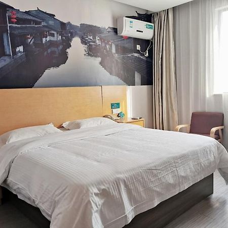 Greentree Inn Jiangsu Suzhou International Film City South Jinshan Road Express Hotel Екстер'єр фото