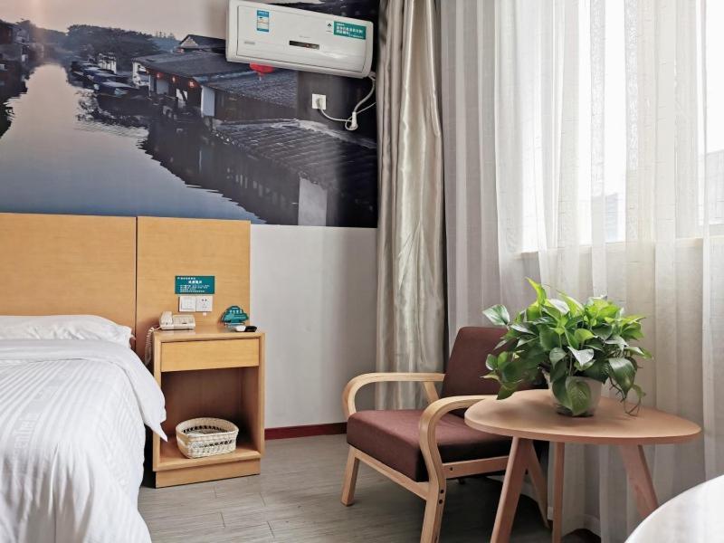 Greentree Inn Jiangsu Suzhou International Film City South Jinshan Road Express Hotel Екстер'єр фото