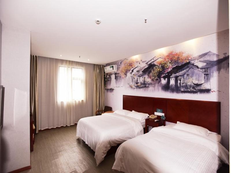 Greentree Inn Jiangsu Suzhou International Film City South Jinshan Road Express Hotel Екстер'єр фото