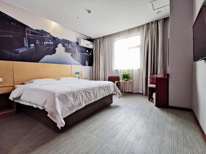 Greentree Inn Jiangsu Suzhou International Film City South Jinshan Road Express Hotel Екстер'єр фото